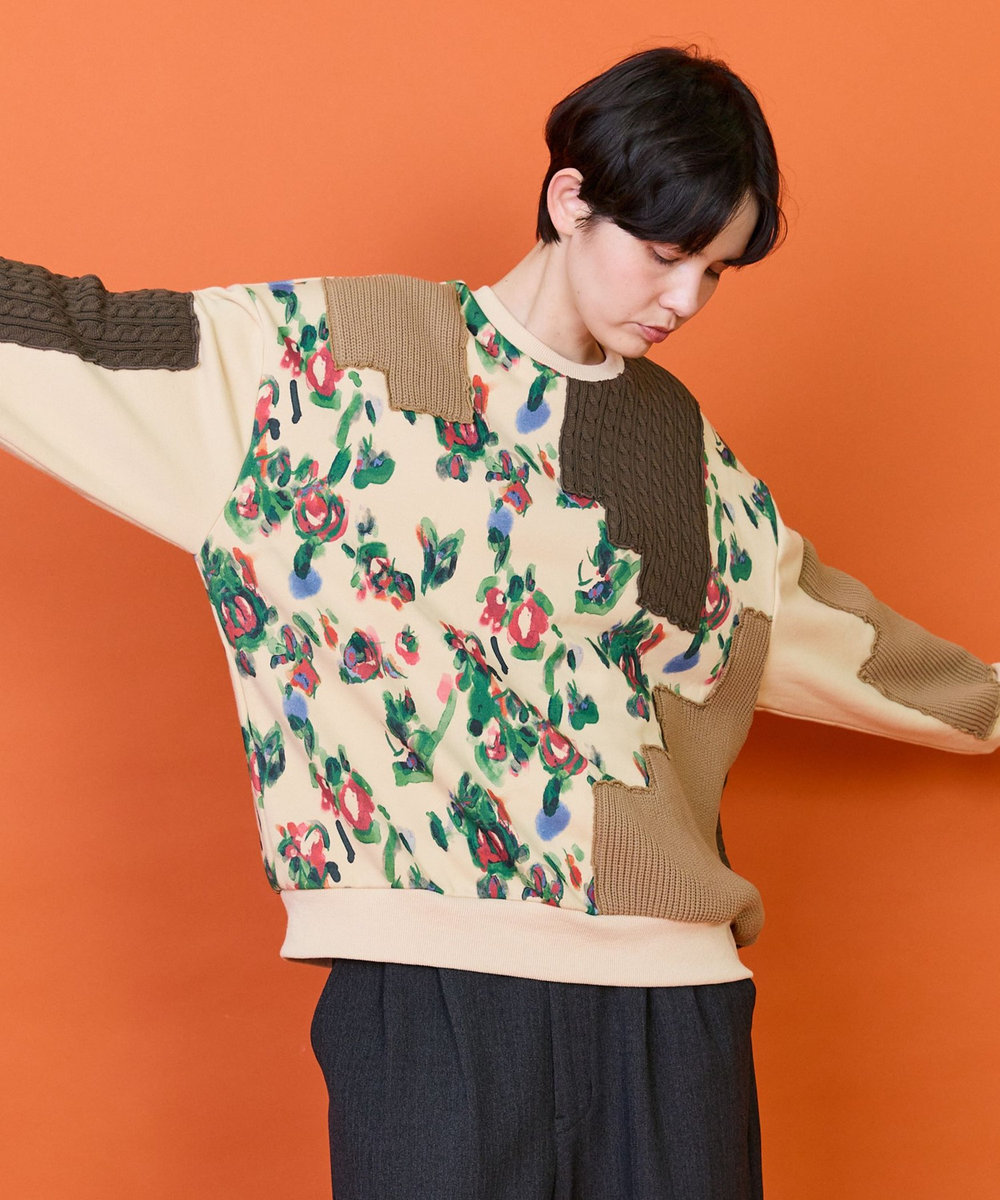 FRAPBOIS インパストフラワーウラケ ベージュ