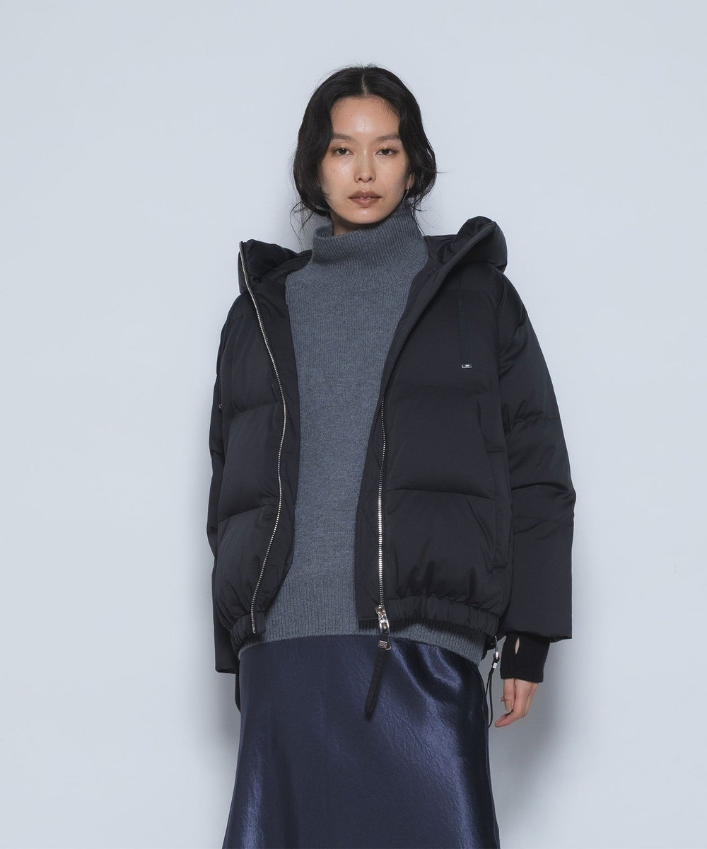 1er Arrondissement 《WEB限定カラーあり》＜DUNO/デュノ＞ショートダウンコート ブラック