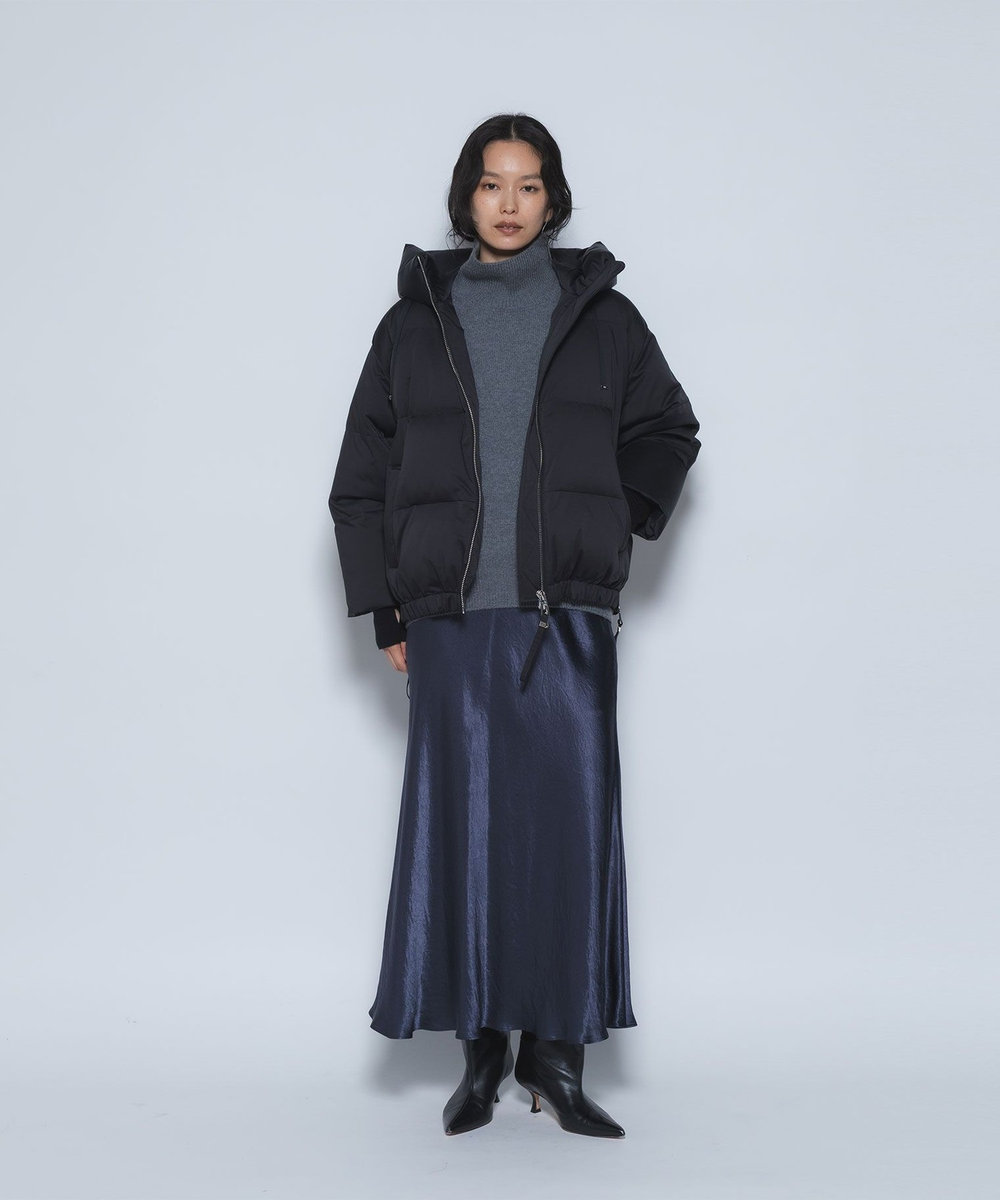 1er Arrondissement 《WEB限定カラーあり》＜DUNO/デュノ＞ショートダウンコート ブラック
