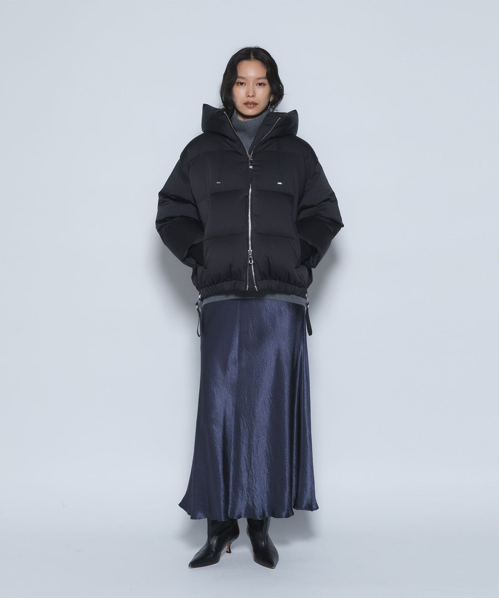 1er Arrondissement 《WEB限定カラーあり》＜DUNO/デュノ＞ショートダウンコート ブラック