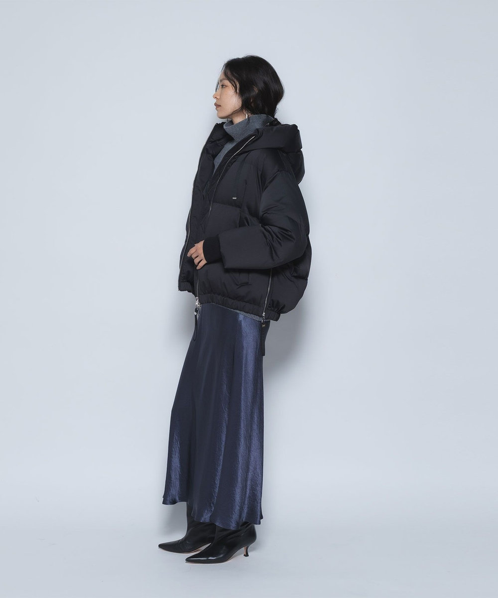 1er Arrondissement 《WEB限定カラーあり》＜DUNO/デュノ＞ショートダウンコート ブラック