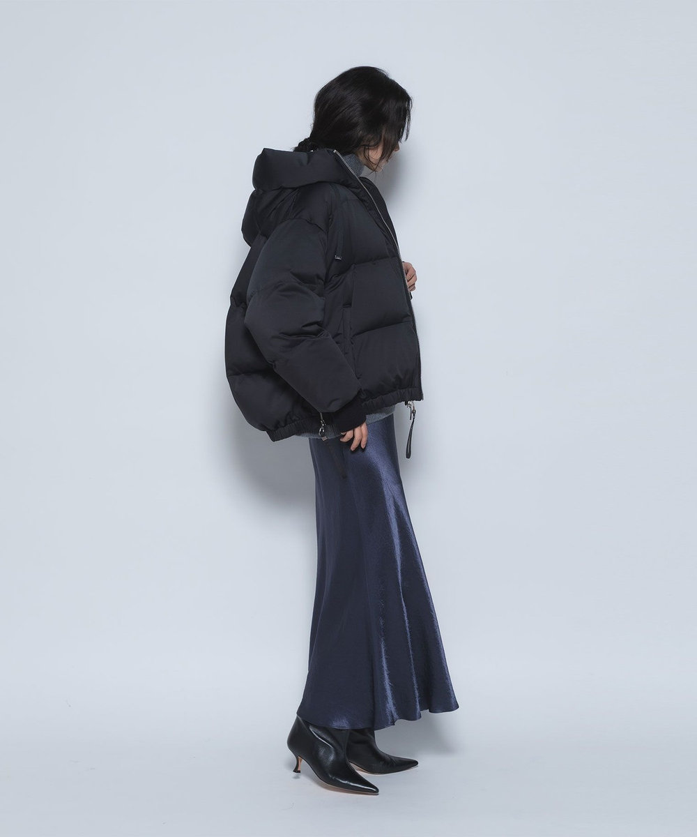 1er Arrondissement 《WEB限定カラーあり》＜DUNO/デュノ＞ショートダウンコート ブラック