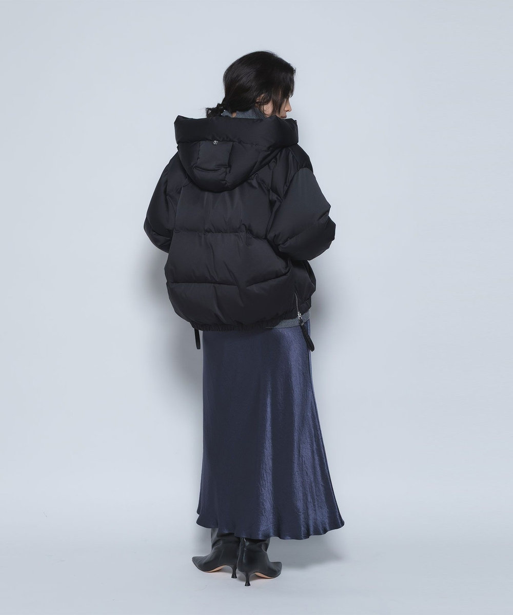 1er Arrondissement 《WEB限定カラーあり》＜DUNO/デュノ＞ショートダウンコート ブラック