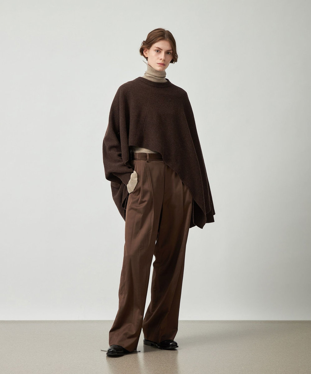 DÉPAREILLÉ HIGH GAUGE TURTLE NECK KNIT / ハイゲージタートルネックニット ベージュ