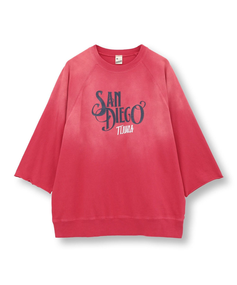 MEN'S BIGI 【SCREEN STARS/スクリーンスターズ】Sunburned sweat tee レッド