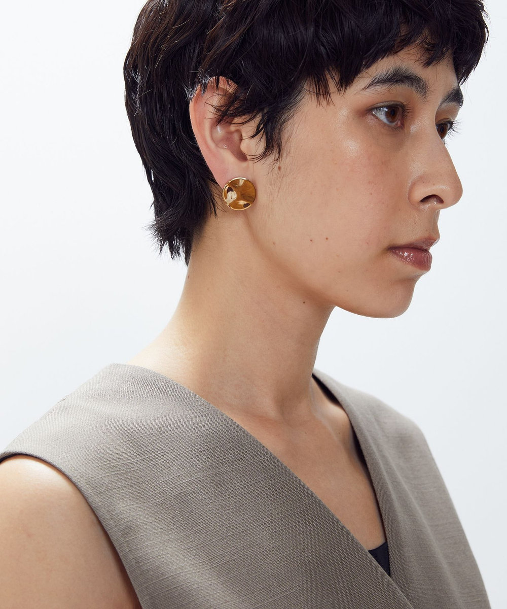 1er Arrondissement 【WEB限定】＜PHILIPPE AUDIBERT (フィリップオーディベール)＞"Sola"ピアス（ゴールド） ゴールド