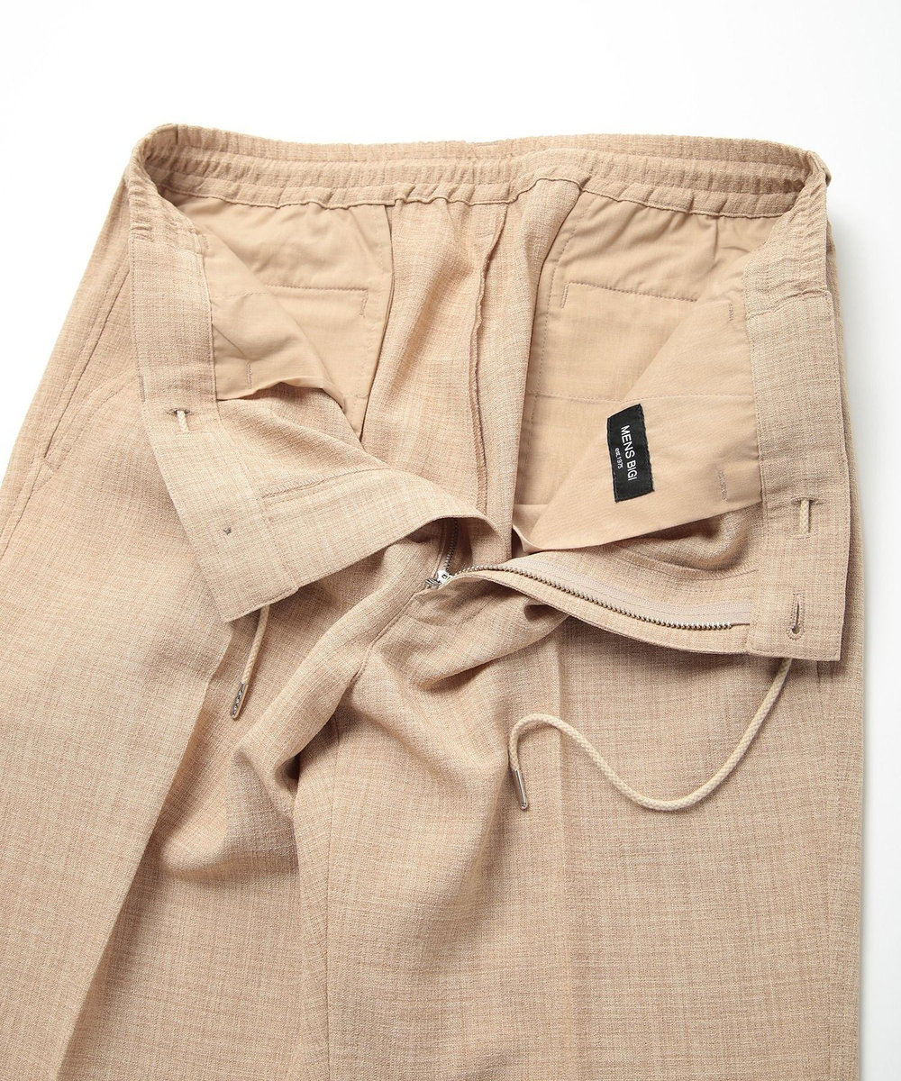 MEN'S BIGI ブッチャーストレッチイージーパンツ ベージュ