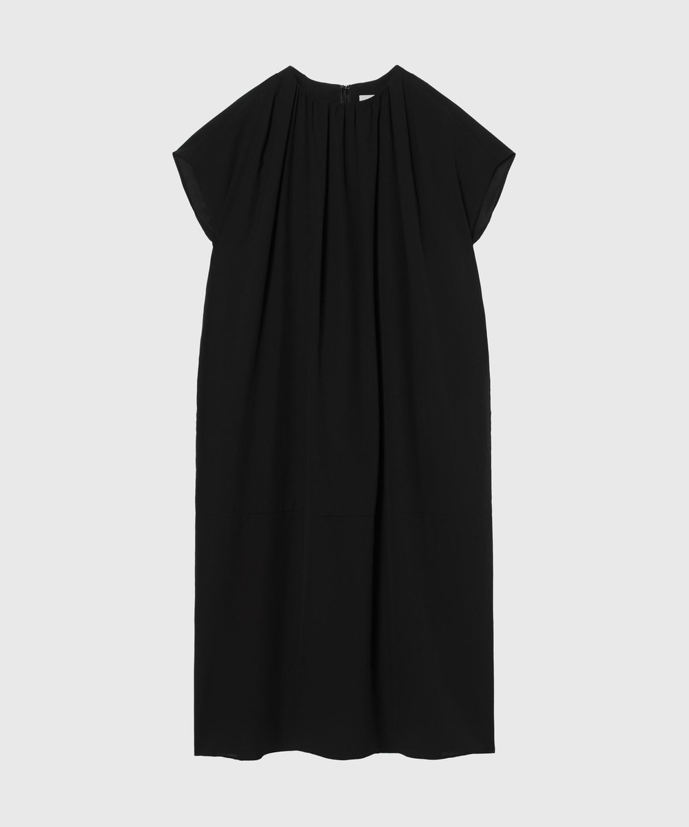 DÉPAREILLÉ DRY DUNGAREE DRESS / ドライダンガリードレス ブラック