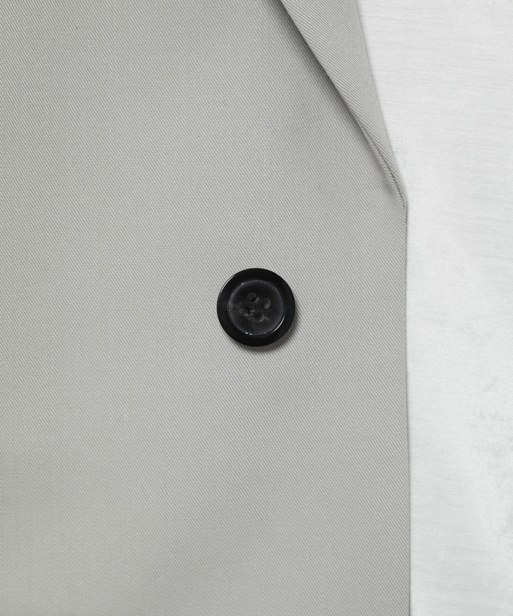 DÉPAREILLÉ WOOL NYLON GABARDINE JACKET / ウールナイロンギャバジンジャケット グレイッシュベージュ