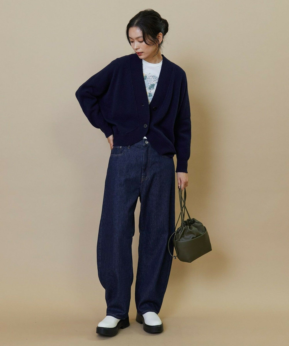L'EQUIPE GREEN 10.2ozリサイクルデニムパンツ インディゴブルー
