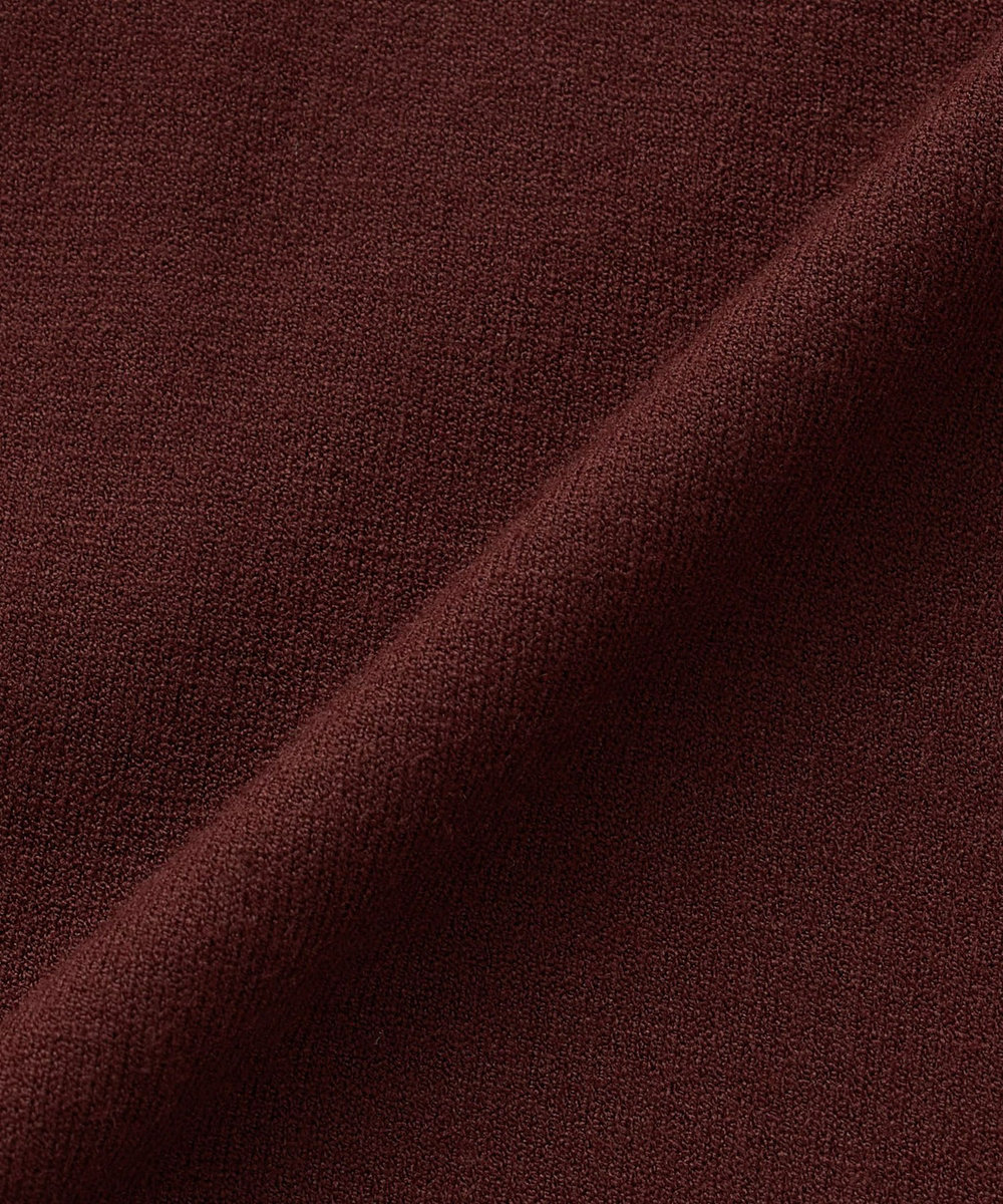 DÉPAREILLÉ WASHABLE LOGO CREW NECK / ウォッシャブルロゴクルーネック ボルドー