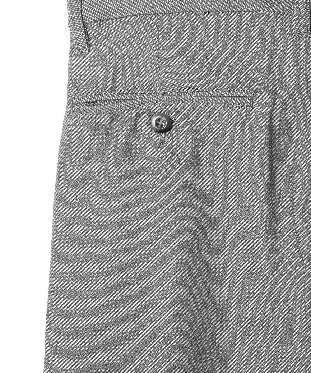 MEN'S BIGI ハイパワーストレッチ ツイルパンツ<2wayハイパワーストレッチ><接触冷感> ライトグレー