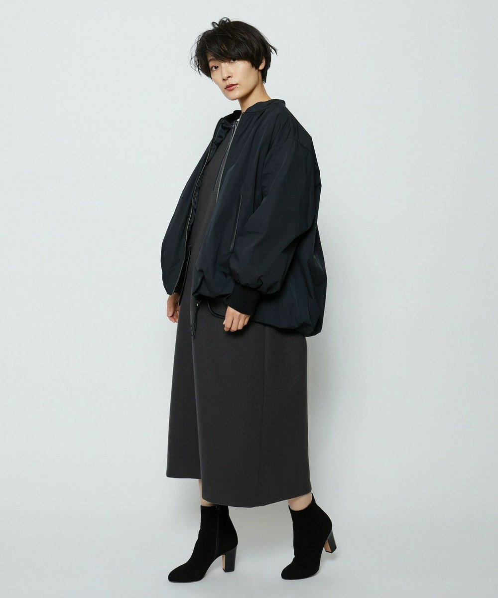 feerique feerique バルーンシルエットブルゾン ブラック