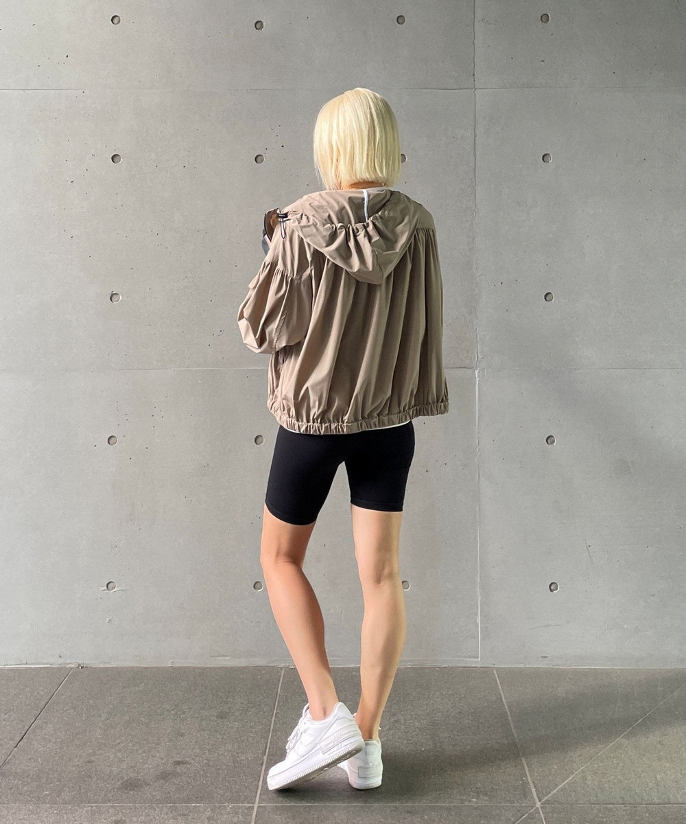 Julier 【定番】YOGA FITハーフレギンス／UVカット・吸汗速乾・ホットヨガ対応・水着・水陸両用 ブラック