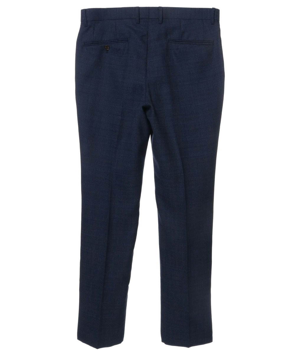 MEN'S BIGI 【ACTIVE TAILOR】ミックスヤーン/ホップサックスラックス＜セットアップ・スリーピース対応＞ ネイビー