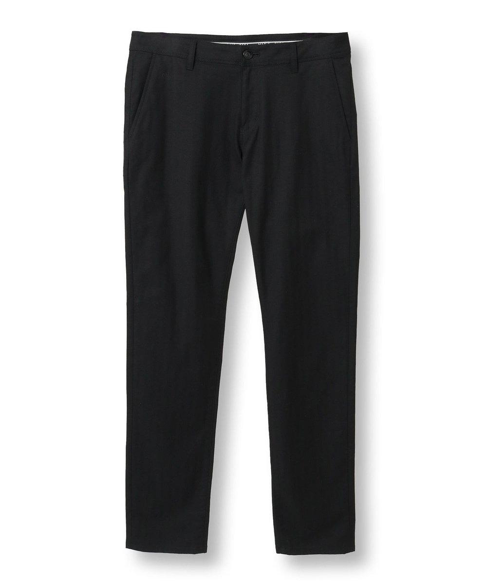MEN'S BIGI シャドーヘリンボーンストレッチパンツ ブラック
