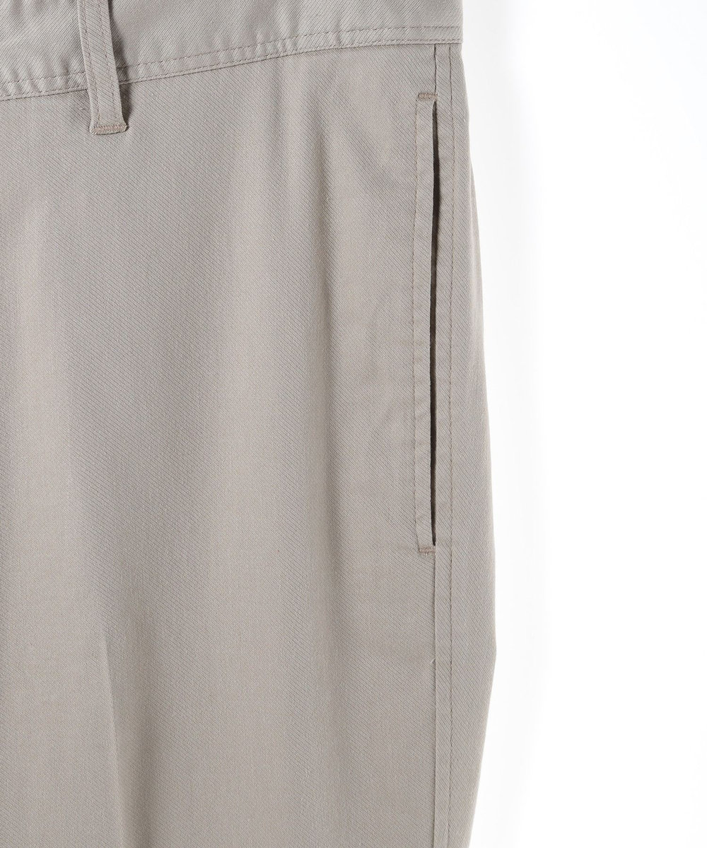 MEN'S BIGI ストレッチツイルテーパードパンツ ベージュ