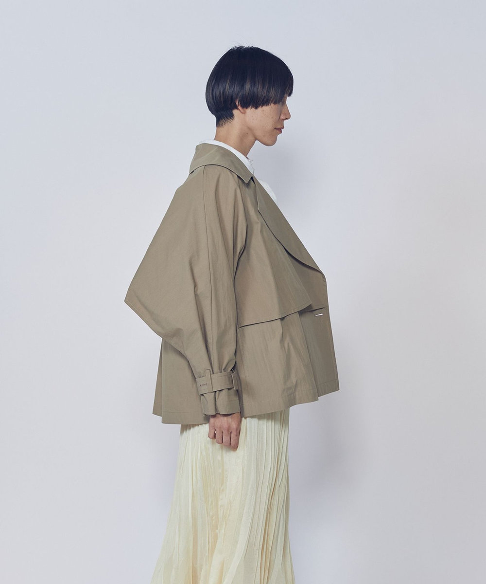 1er Arrondissement ナイロンコート ベージュ