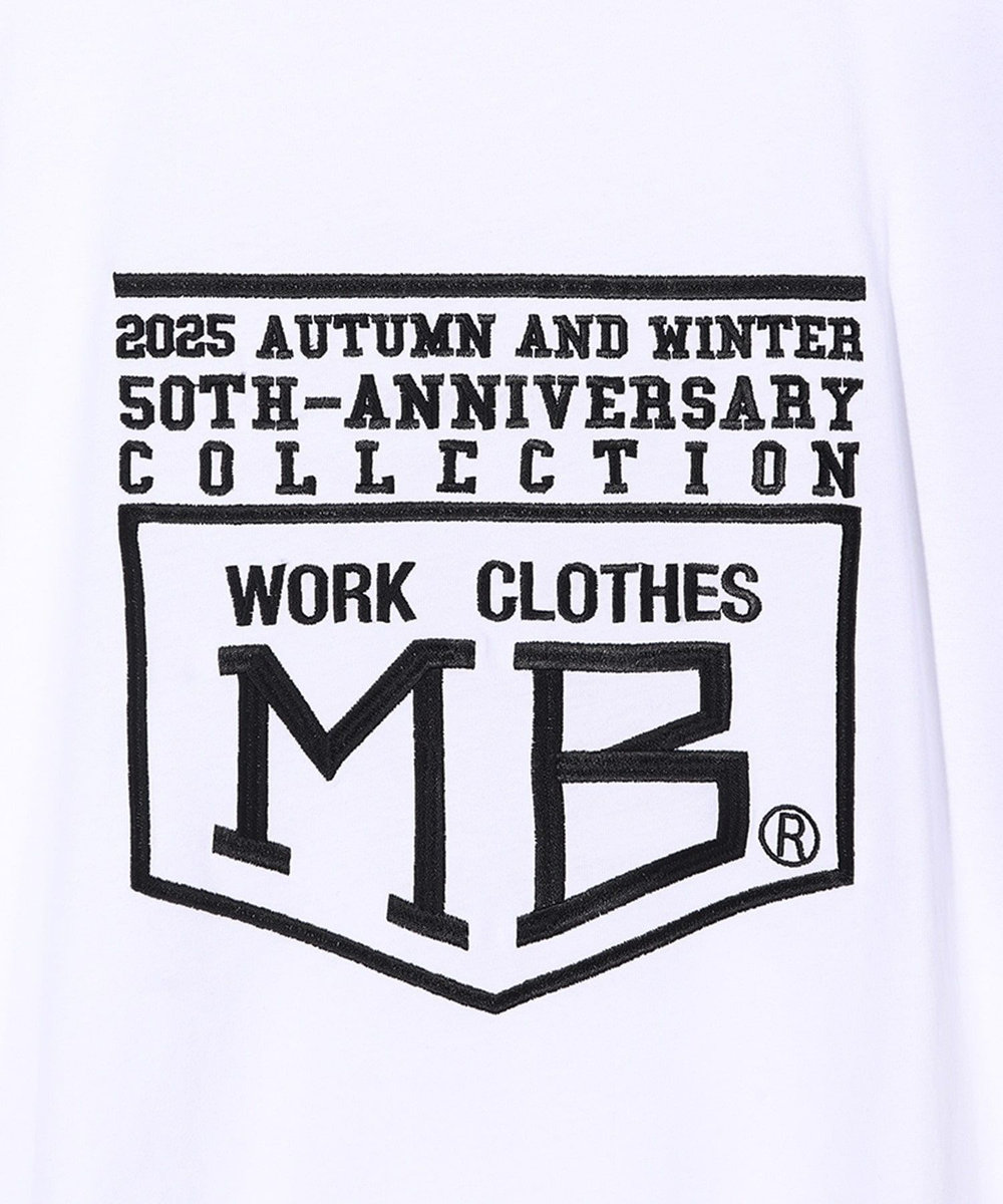 MEN'S BIGI 【50th Anniv . 菊池武夫】LOGO T SHIRTS ホワイト