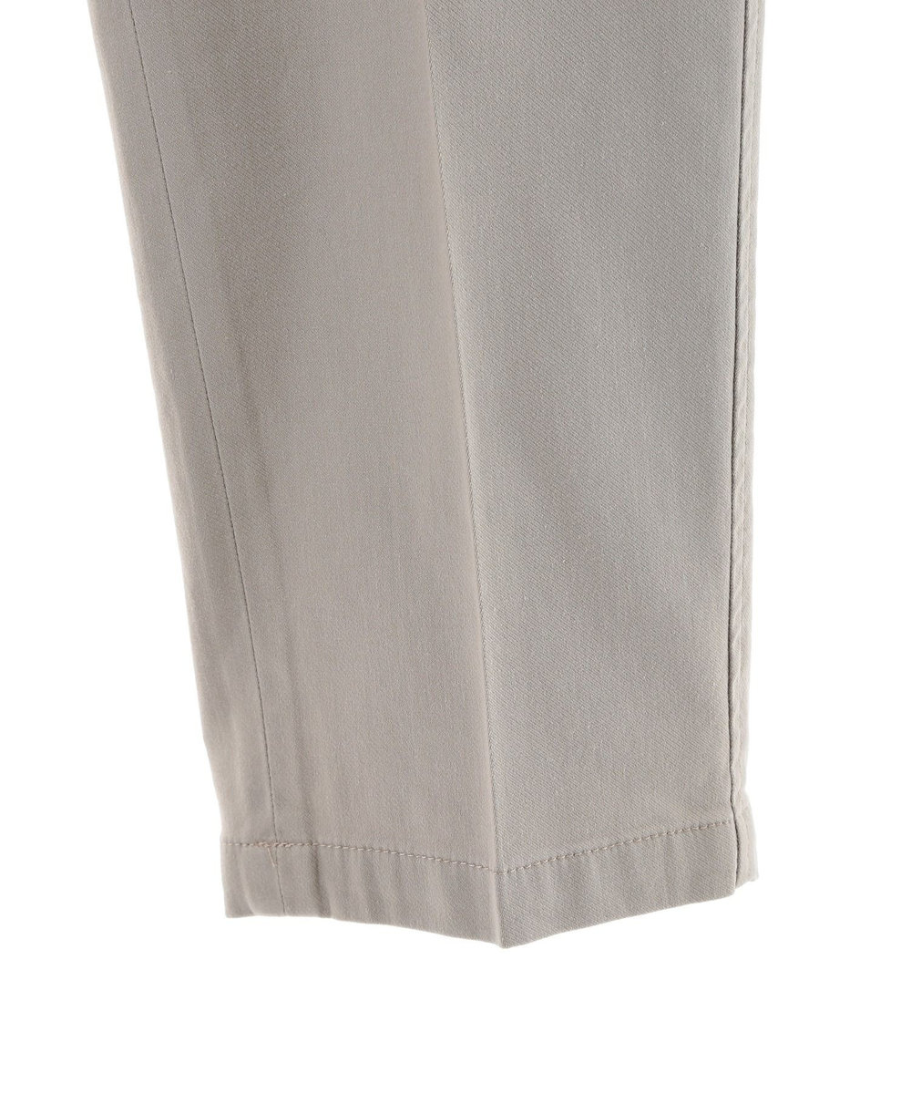 MEN'S BIGI ストレッチツイルテーパードパンツ ベージュ