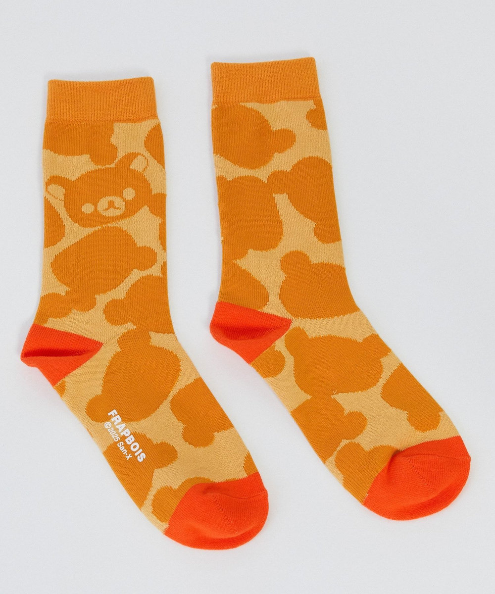 FRAPBOIS Rilakkuma JQソックス ベージュ