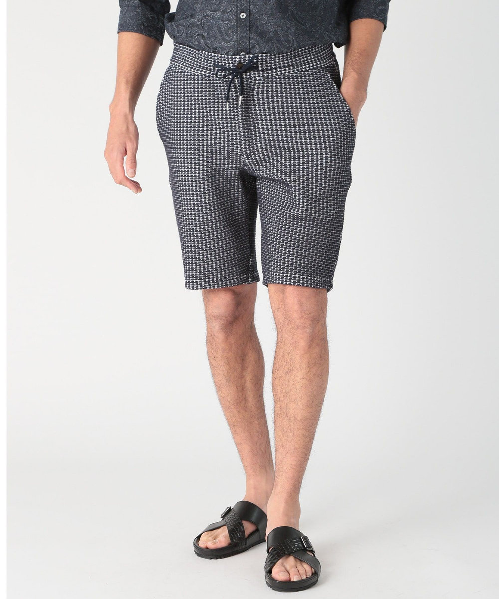 MEN'S BIGI オニワッフルイージーパンツ ネイビー