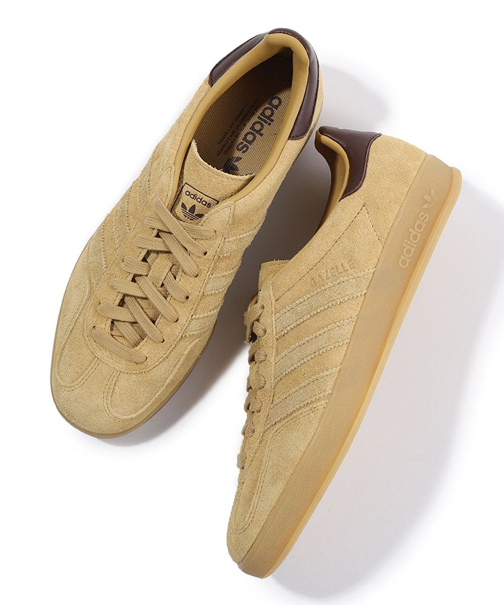 MEN'S BIGI 【adidas Originals/アディダスオリジナルス】GAZELLE INDOOR/ガゼル インドア ベージュ