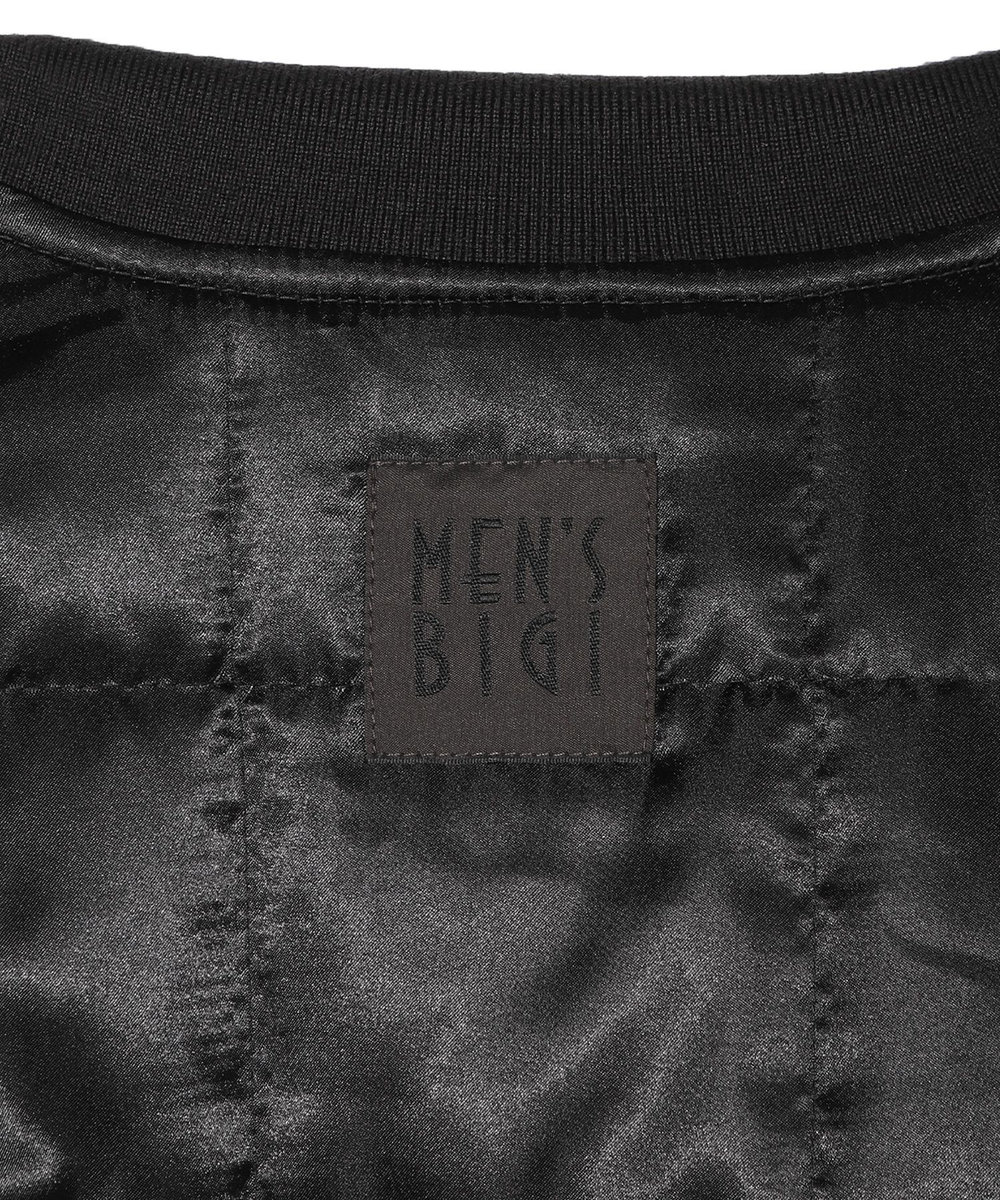MEN'S BIGI 【50th Anniv . 中田 慎介】 SHEEP LEATHER STADIUM JAMPER ブラック