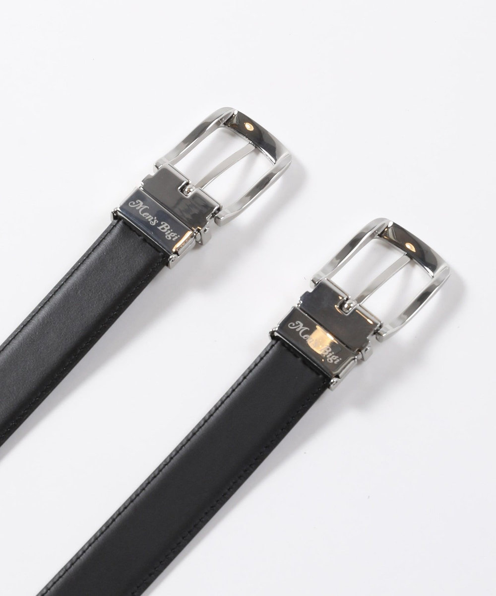 MEN'S BIGI アドバンレザードレスベルト キャメル