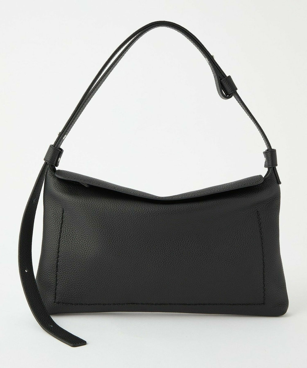 L'EQUIPE 2WAYステッチショルダーバッグ ブラック