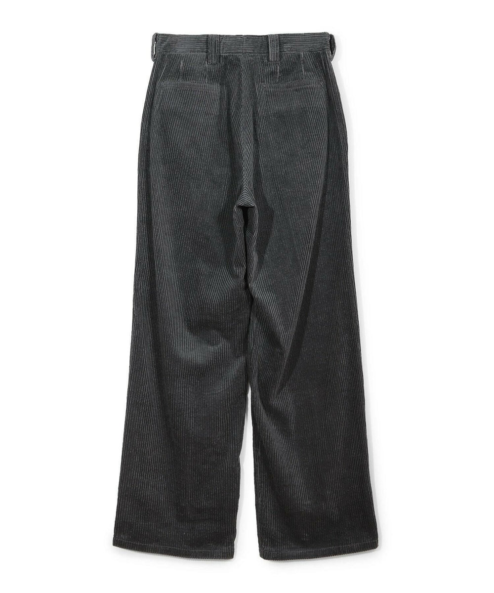 MEN'S BIGI 【50th Anniv . 菊池武夫】COTTON CORDUROY WIDE PANTS グレー