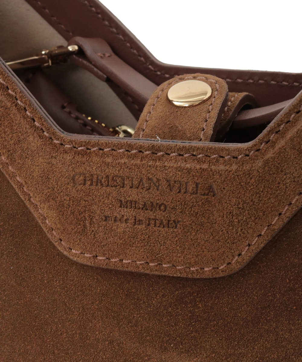 1er Arrondissement ＜CHRISTIAN VILLA（クリスチャンヴィラ）＞ハンドバッグ ブラウン