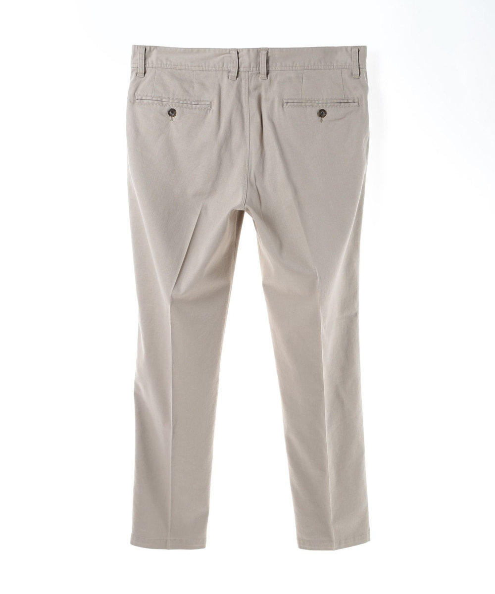 MEN'S BIGI ストレッチツイルテーパードパンツ ベージュ