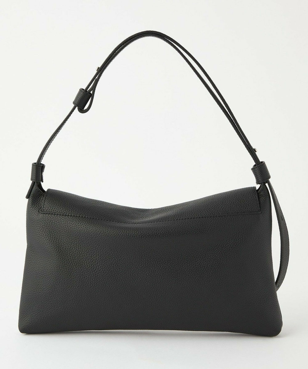 L'EQUIPE 2WAYステッチショルダーバッグ ブラック