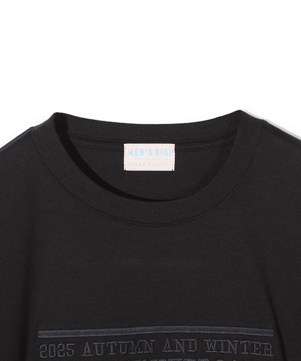 MEN'S BIGI 【50th Anniv . 菊池武夫】LOGO T SHIRTS ブラック