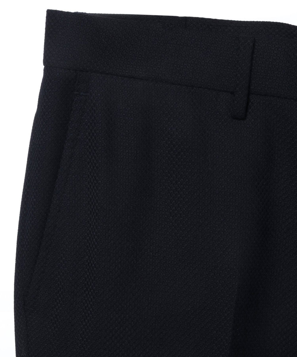 MEN'S BIGI 【ACTIVE TAILOR】ミックスヤーン/ホップサックスラックス＜セットアップ・スリーピース対応＞ ダークネイビー