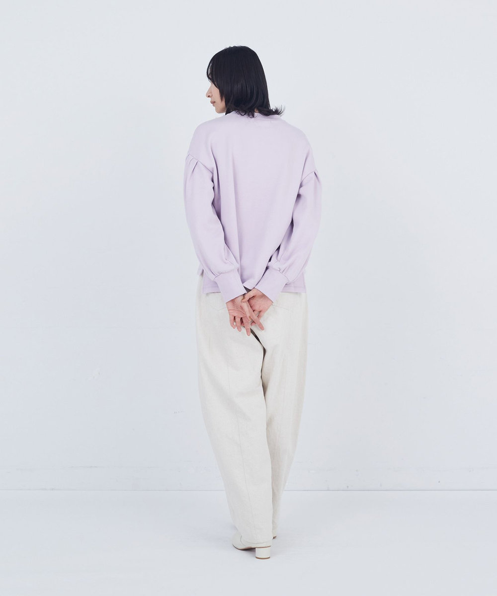 ADIEU TRISTESSE ボリュームスリーブカットソープルオーバー ピンク