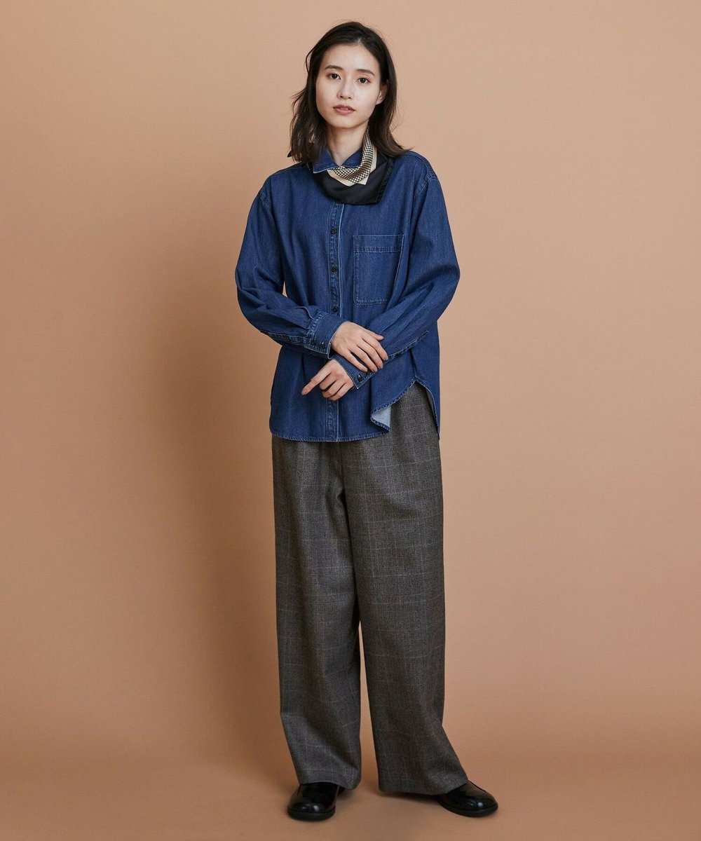 L'EQUIPE オリジナルスカーフ ベージュ