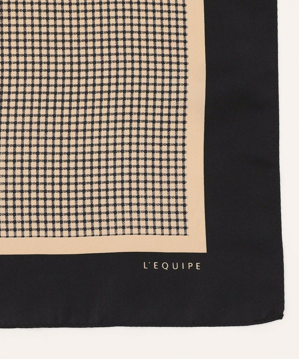 L'EQUIPE オリジナルスカーフ ベージュ