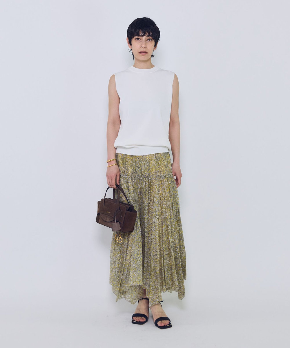 1er Arrondissement ＢＯＸニットタンク オフホワイト