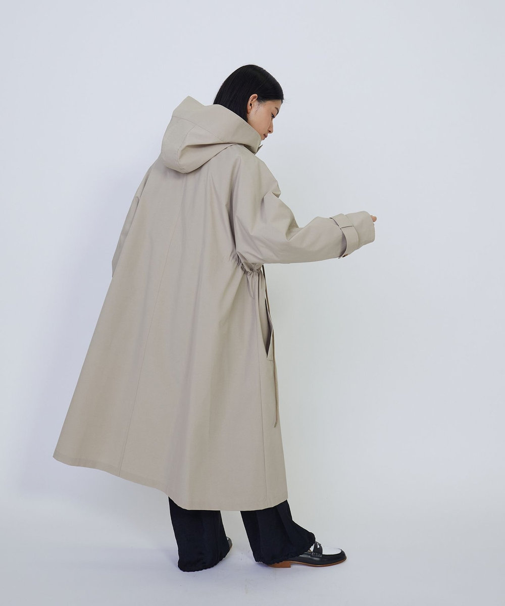 1er Arrondissement ＜VACHEMENT×1er Arrondissement＞シェルタフタトレンチコート ベージュ