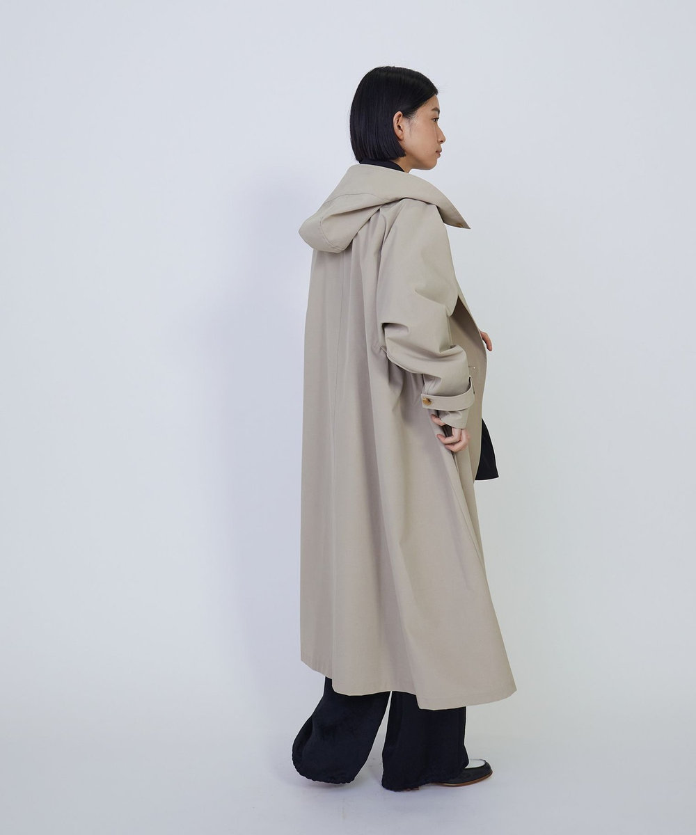 1er Arrondissement ＜VACHEMENT×1er Arrondissement＞シェルタフタトレンチコート ベージュ