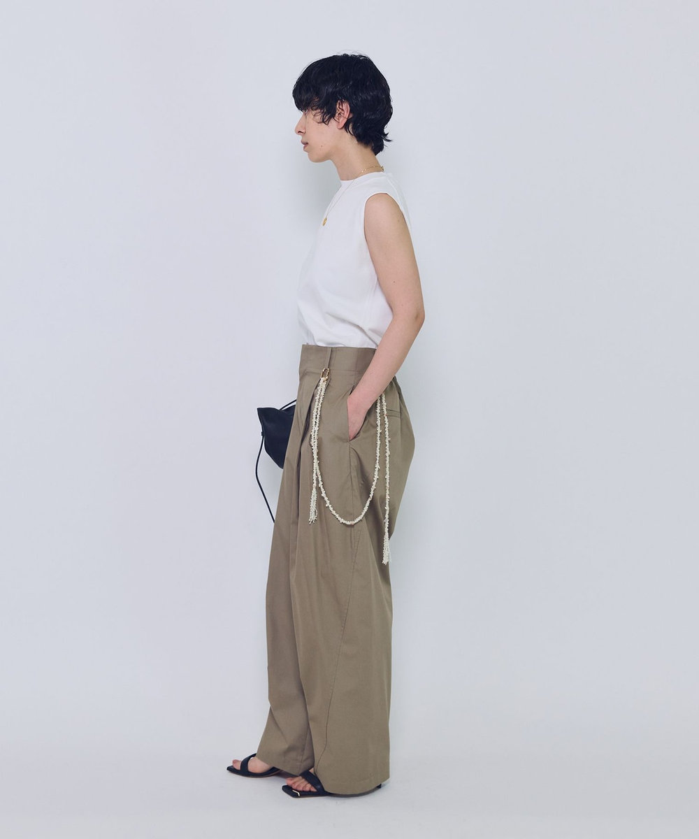 1er Arrondissement ＢＯＸニットタンク オフホワイト
