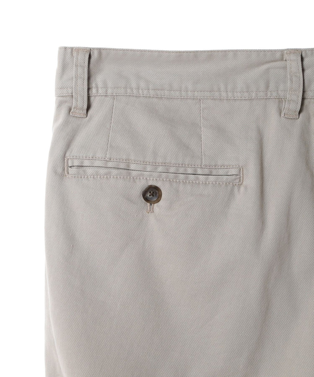 MEN'S BIGI ストレッチツイルテーパードパンツ ベージュ