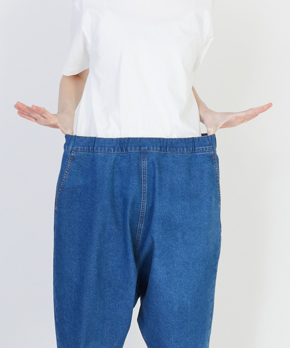 FRAPBOIS スマートサルエルパンツ ブルー