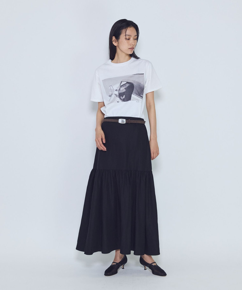 1er Arrondissement ＜COUTURE D'ADAM（クチュール ド アダム）＞“Jane in the Car"T-シャツ ホワイト