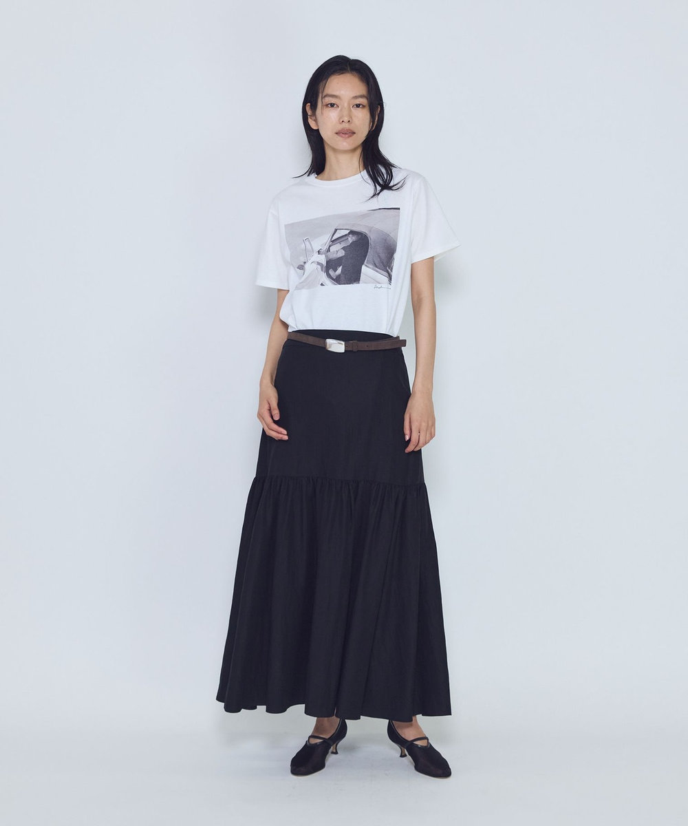 1er Arrondissement ＜COUTURE D'ADAM（クチュール ド アダム）＞“Jane in the Car"T-シャツ ホワイト