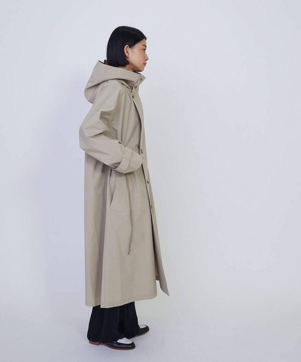 1er Arrondissement ＜VACHEMENT×1er Arrondissement＞シェルタフタトレンチコート ベージュ