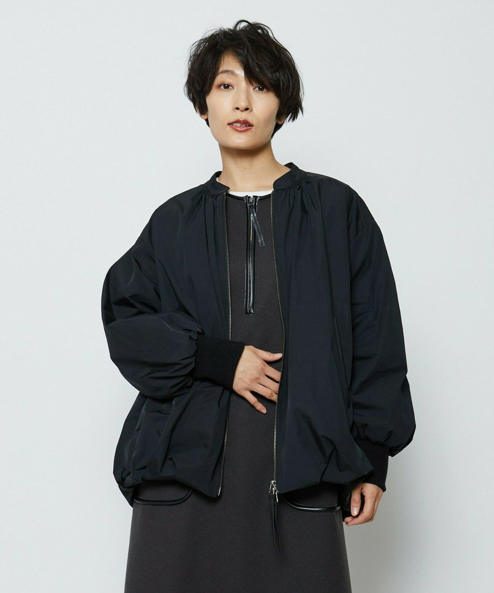 feerique feerique バルーンシルエットブルゾン ブラック