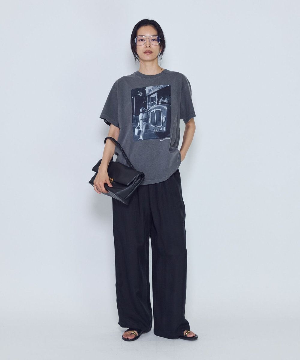 1er Arrondissement ＜PUNTI（プンティ）＞“GRAFT-FLAP"ショルダーバッグ ブラック